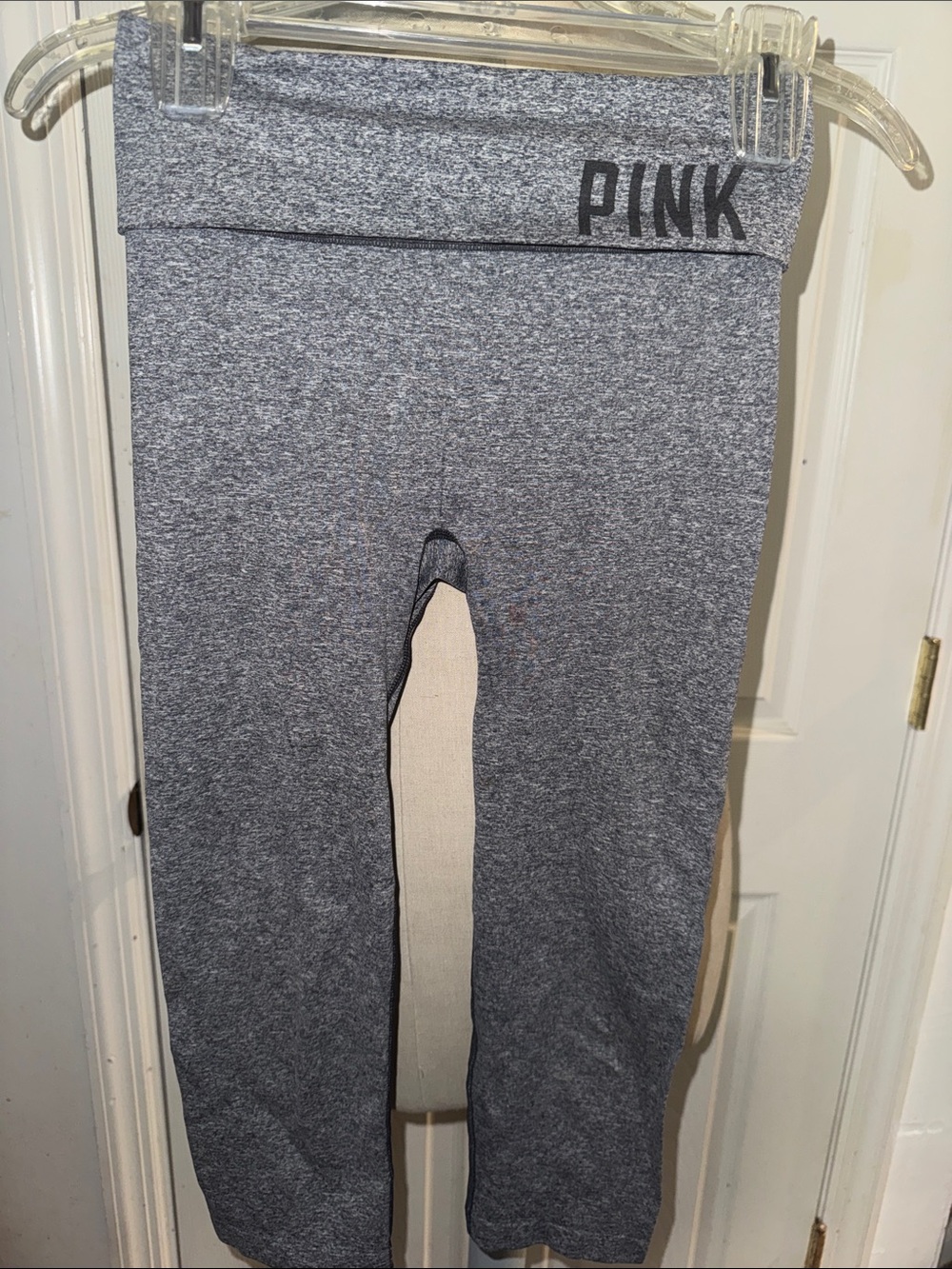 PINK Victoria's Secret Heather Gray Seamless Leggings